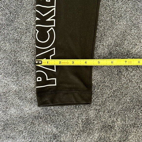 NFL Team Apparel - Women's Black Green Bay Packers Leggings, Medium - Picture 8 of 8